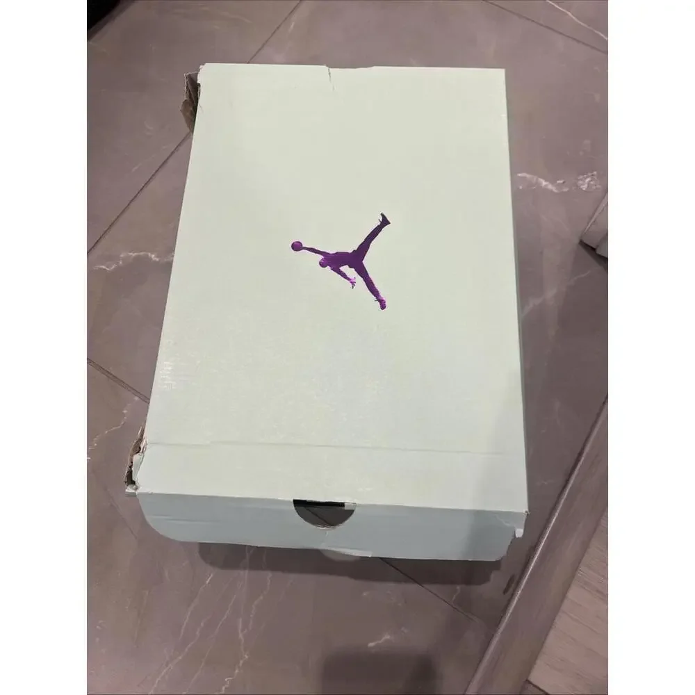 Nike Air Jordan Heir Basketball Shoes White Sail Volt FQ3858-107 Men Size 11.5